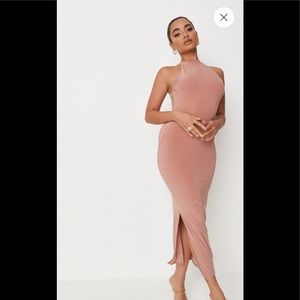 Pint halter neck dress new